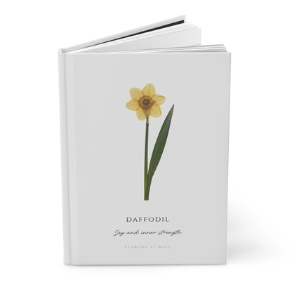 MARCH | Daffodil Birth Flower Journal — Hardcover Botanical Notebook