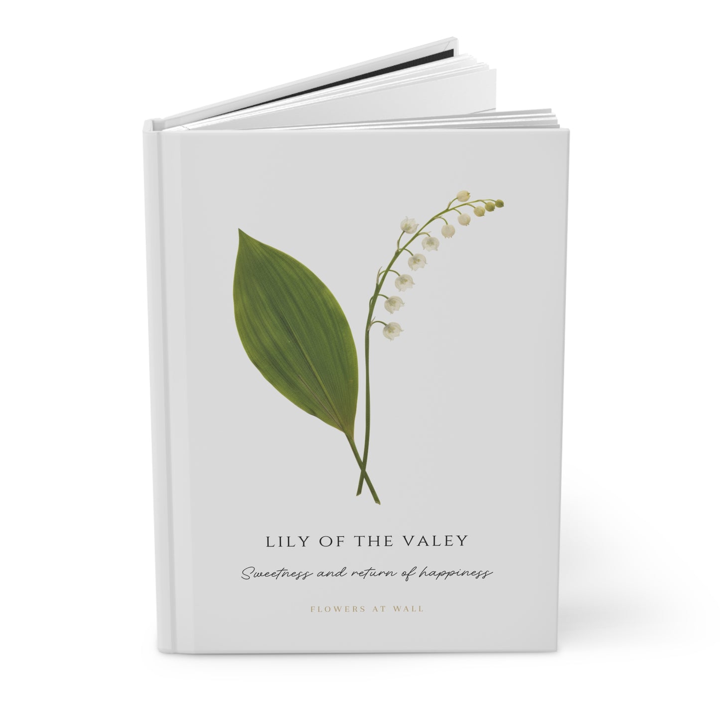 MAY | Lily of the Valley Birth Flower Journal — Hardcover Botanical Notebook
