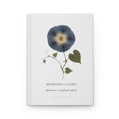 SEPTEMBER | Morning Glory Birth Flower Journal — Hardcover Botanical Notebook