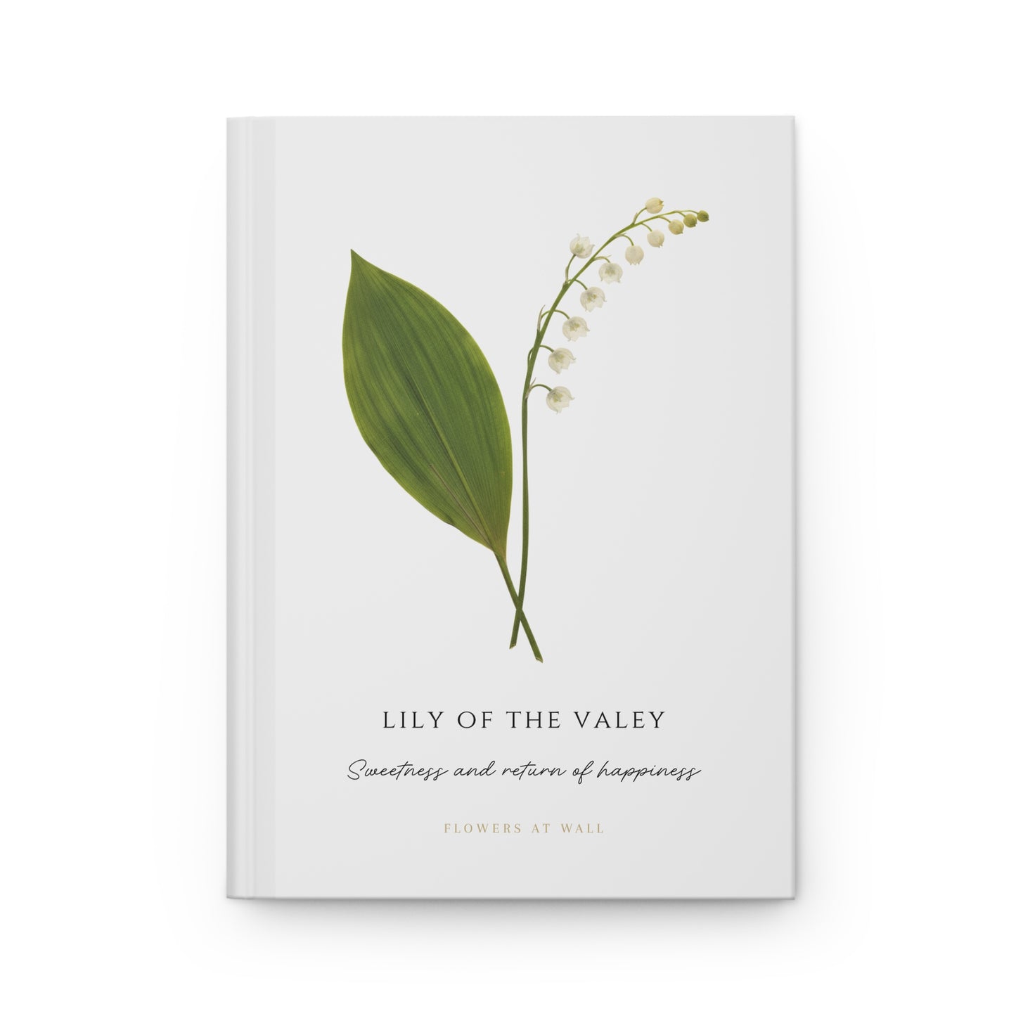 MAY | Lily of the Valley Birth Flower Journal — Hardcover Botanical Notebook