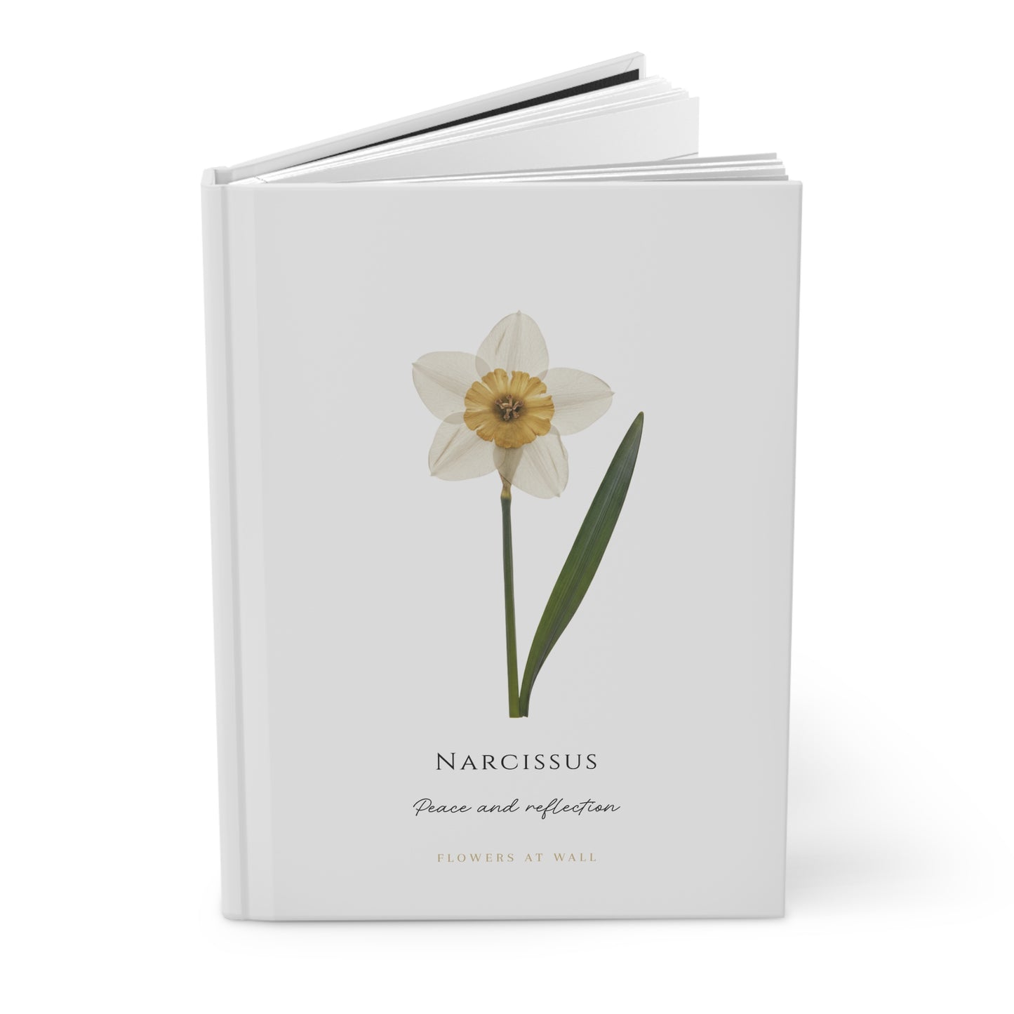 DECEMBER | Narcissus Birth Flower Journal — Hardcover Botanical Notebook