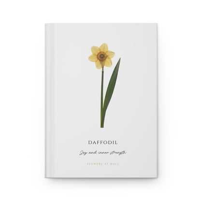 MARCH | Daffodil Birth Flower Journal — Hardcover Botanical Notebook