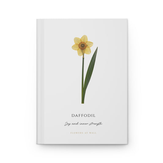 MARCH | Daffodil Birth Flower Journal — Hardcover Botanical Notebook