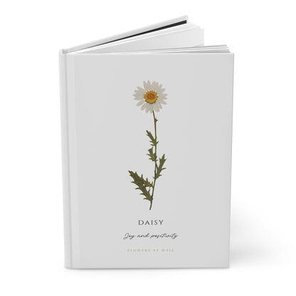 APRIL | Daisy Birth Flower Journal — Hardcover Botanical Notebook