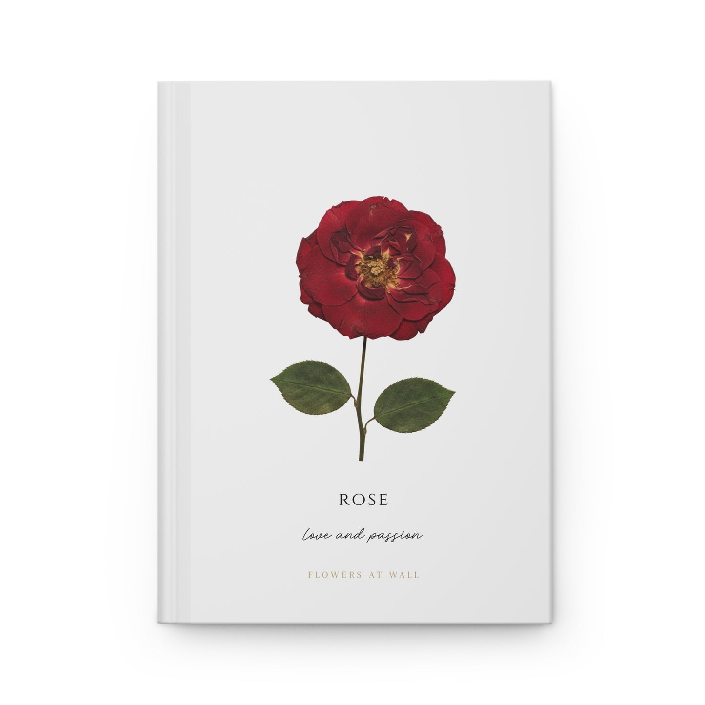 JUNE | Rose Birth Flower Journal — Hardcover Botanical Notebook