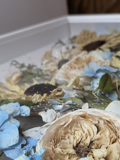 18x24 Shadow Box Wedding Bouquet