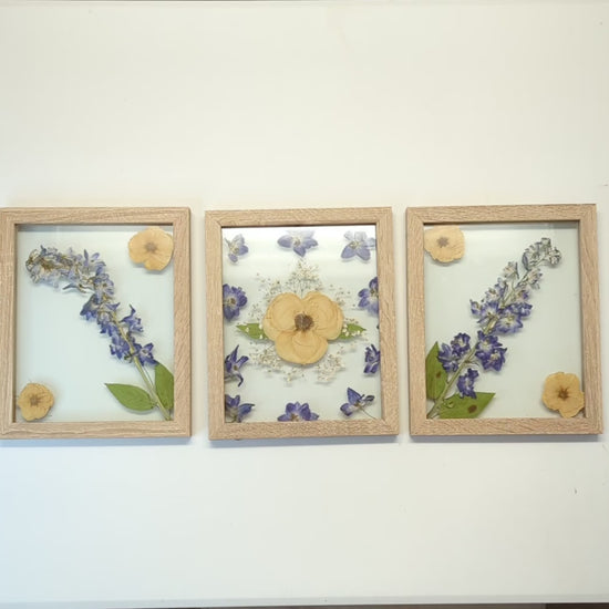 pressed flowers bouquet