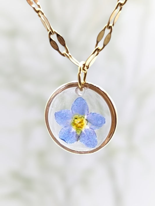 Forget Me Not Necklace
